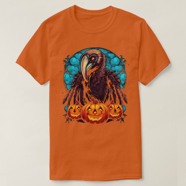 Camiseta Buitre Halloween (Diseño del anverso)