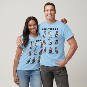 Camiseta Buitres de dibujos animados del mundo