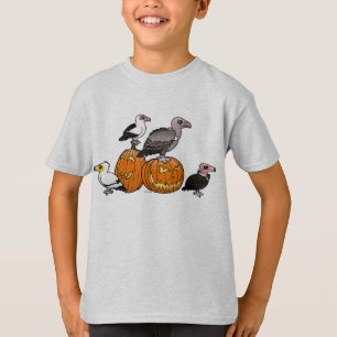 Camiseta Buitres de Halloween