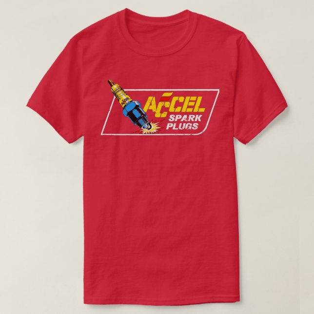 Camiseta Bujías Accel (Diseño del anverso)