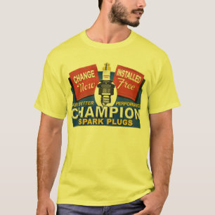 Camiseta bujías del campeón
