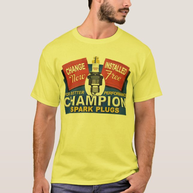 Camiseta bujías del campeón (Anverso)