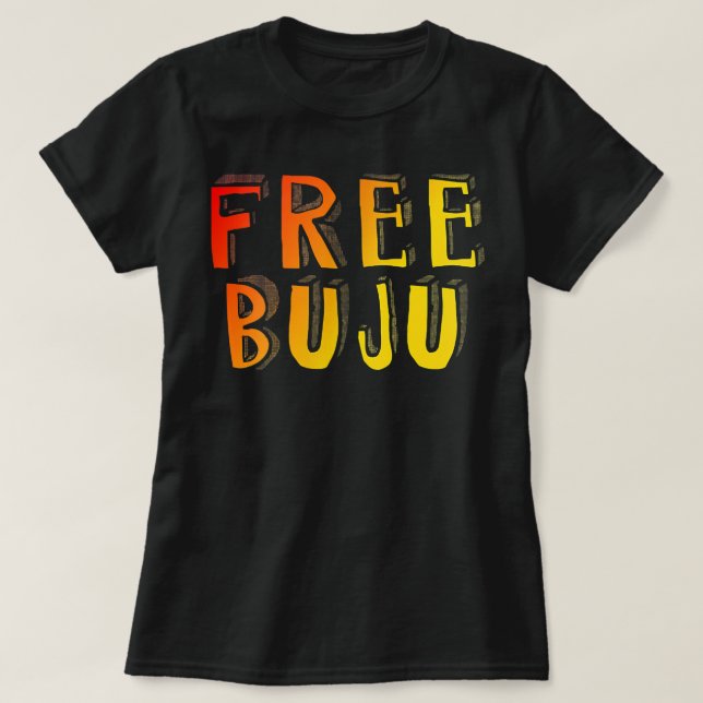 Camiseta Buju Soca Dancehall gratis (Diseño del anverso)
