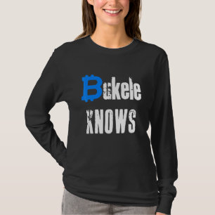 Camiseta Bukele conoce a Bitcoin para El Salvador