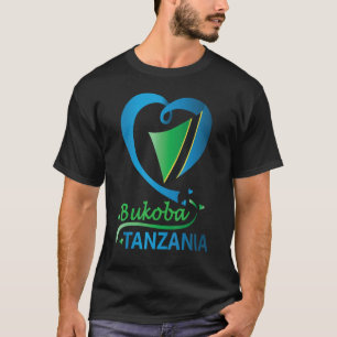 Camiseta Bukoba Tanzania Bandera Tanzanos Hombres Mujeres