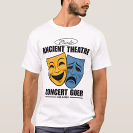 Camiseta Bulgaria : asistente a un concierto en el teatro a