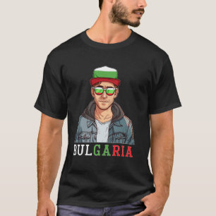 Camiseta Bulgaria Bandera Souvenirs Hombre Uniforme País Bu