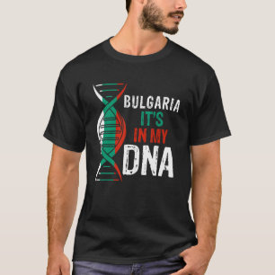 Camiseta Bulgaria está en mi ADN Orgulloso Bulgaria F