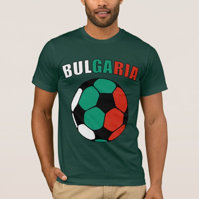 Camiseta Bulgaria Footy (oscuro) (Anverso)
