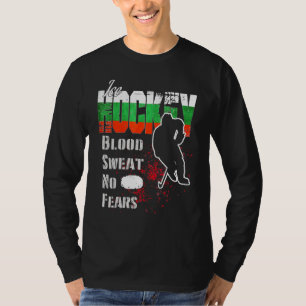 Camiseta Bulgaria Partidario sudor de sangre sin miedo Hock