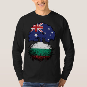 Camiseta Bulgaria raíces búlgaras australianas de árboles