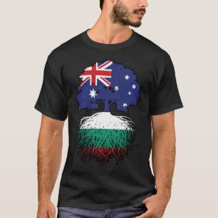 Camiseta Bulgaria raíces búlgaras australianas de árboles