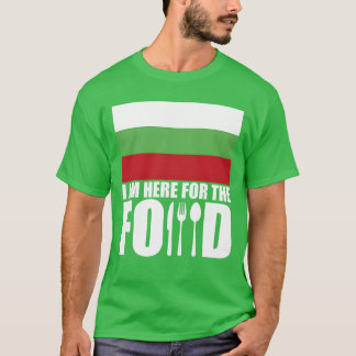 Camiseta Bulgaria souvenir comida viaje retro