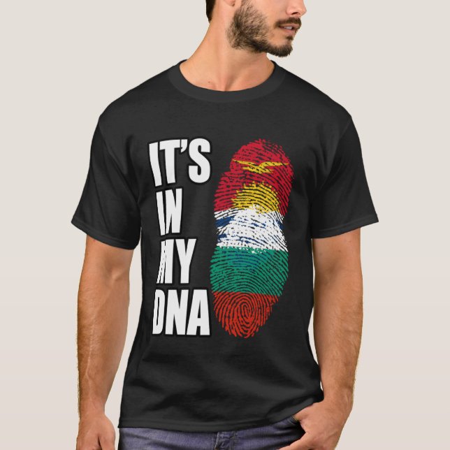 Camiseta Bulgaria Y Kiribati Mezclan Bandera Del Patrimonio (Anverso)