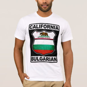 Camiseta Búlgaro-americano de California