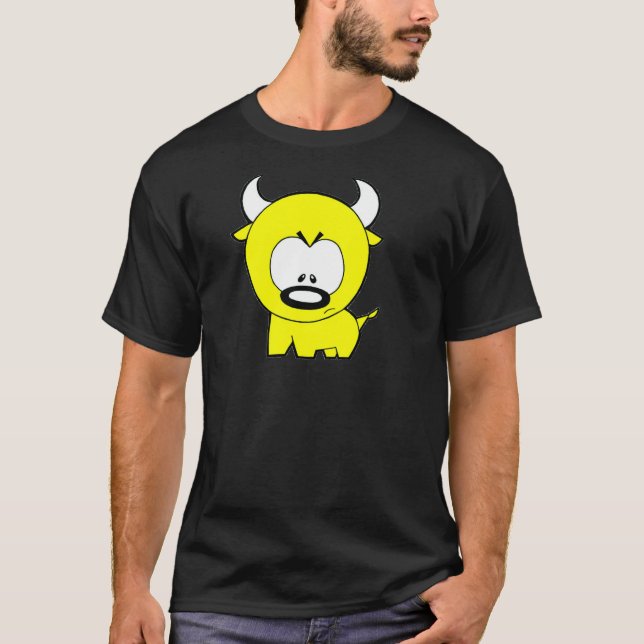 CAMISETA BULL AMARILLA (Anverso)