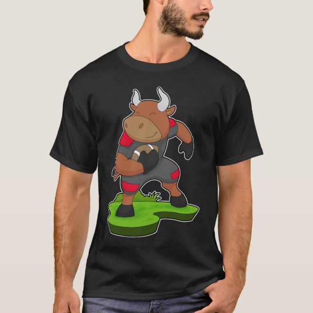 Camiseta Bull American Football Sports (Anverso)