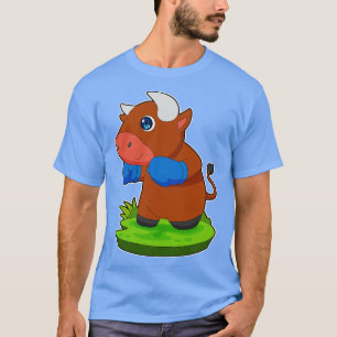 Camiseta Bull Boxer Guantes de boxeo Boxeo