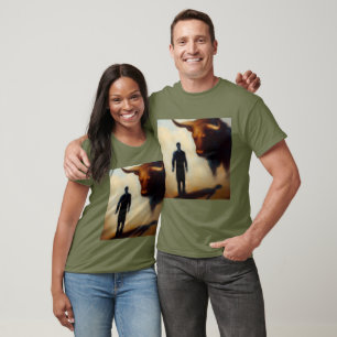 Camiseta Bull de animales espirituales 1