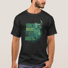 Camiseta Bull design | Reminder | Motivation