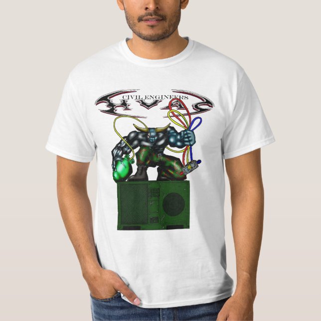 Camiseta Bull HVAC en FDECU (Anverso)