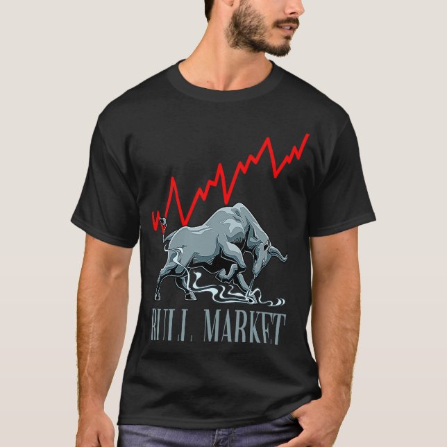 Camiseta Bull Market Stocks Investing (Anverso)