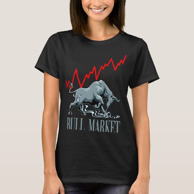 Camiseta Bull Market Stocks Investing (Anverso)