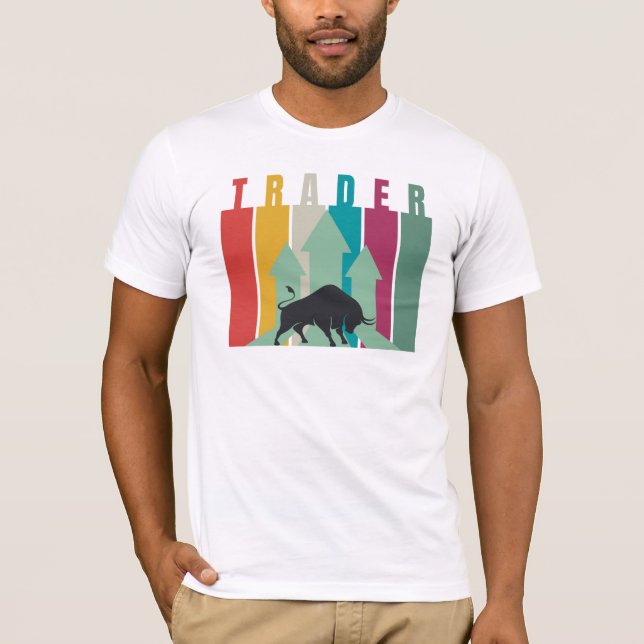 Camiseta Bull market Trader | Simple design  (Anverso)