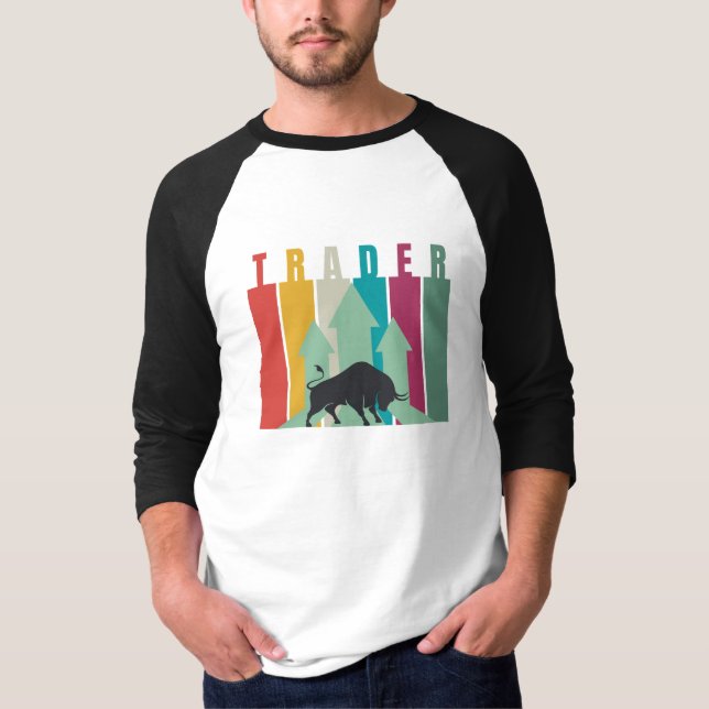 Camiseta Bull market Trader | Simple design  (Anverso)