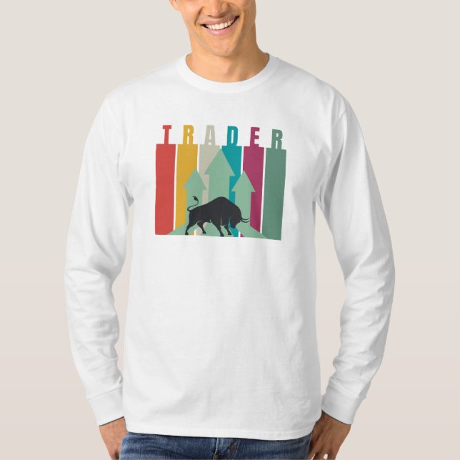 Camiseta Bull market Trader | Simple design  (Anverso)