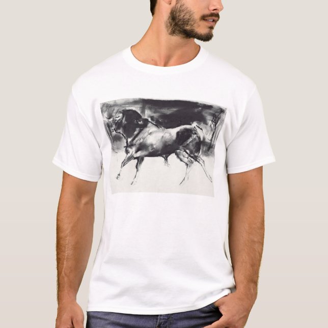 Camiseta Bull negra (Anverso)