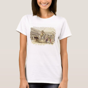 Camiseta Bull que carga a un Picador, 1865 (litho del
