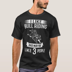Camiseta Bull Riding Bucking Bulls Rodeo Cowboy Mecánico