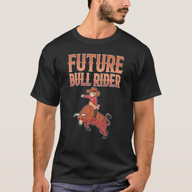 Camiseta Bull Riding Future Bull Rider (Anverso)