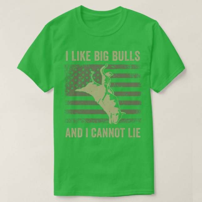 Camiseta Bull Riding Rodeo Bull Rider Western Me gusta Big  (Diseño del anverso)