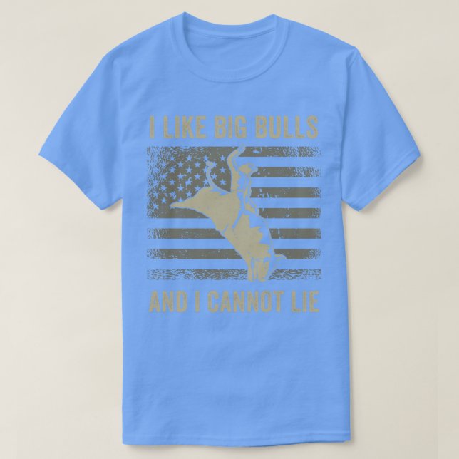 Camiseta Bull Riding Rodeo Bull Rider Western Me gusta Big  (Diseño del anverso)