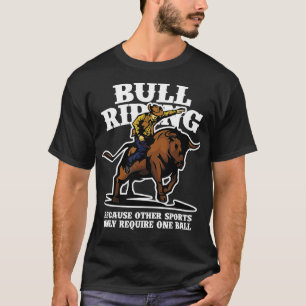 Camiseta Bull Riding Sports Rodeo Bull Rider Country Cowboy