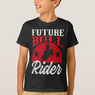 Camiseta Bull Riding Tee Future Bull Rider Diseño Rodeo Gea