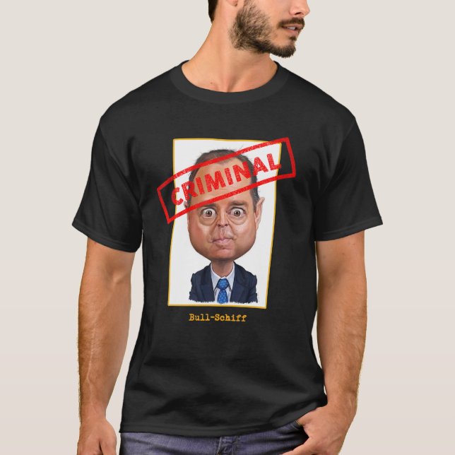 Camiseta Bull Schiff Meme Shifty Adam Schiff Trump 2020 Imp (Anverso)