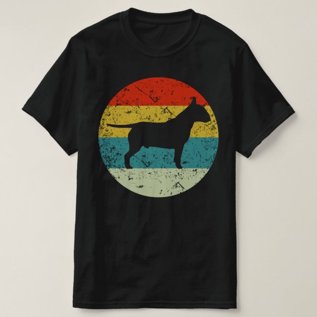 Camiseta bull terrier (Diseño del anverso)
