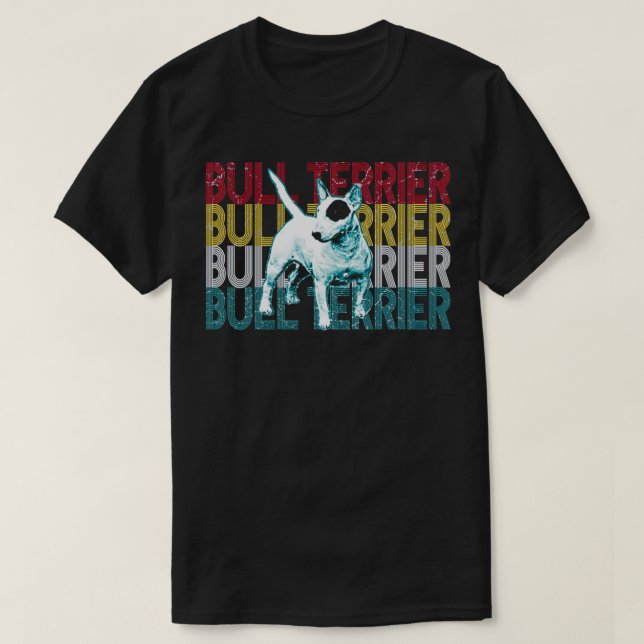 Camiseta Bull Terrier (Diseño del anverso)
