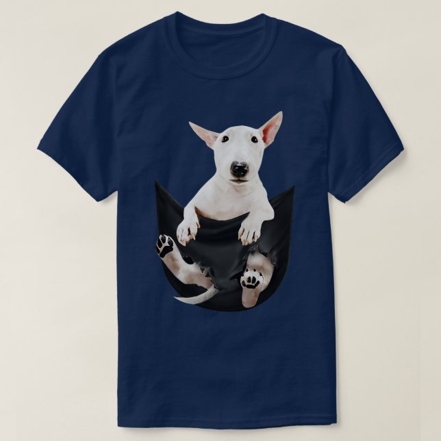 Camiseta Bull terrier con amor (Diseño del anverso)
