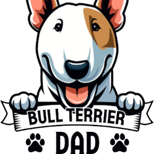 Camiseta Bull Terrier Dad