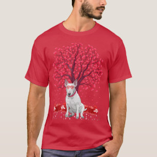 Camiseta Bull Terrier Dog Lover Funny Bull Terrier Valentin