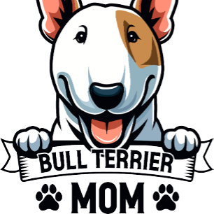 Camiseta Bull Terrier Mom