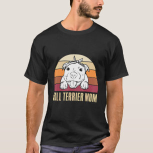 Camiseta Bull Terrier Mom