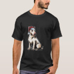 Camiseta Bull Terrier Santa Claus Gorra Merry Christmas Dog<br><div class="desc">Bull Terrier Santa Claus Gorra Feliz Perro de Navidad X Mas Perros Larga Manga Camiseta</div>