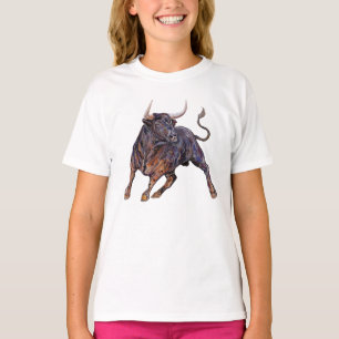 Camiseta Bull Toro Poder Formación Hornos Arte