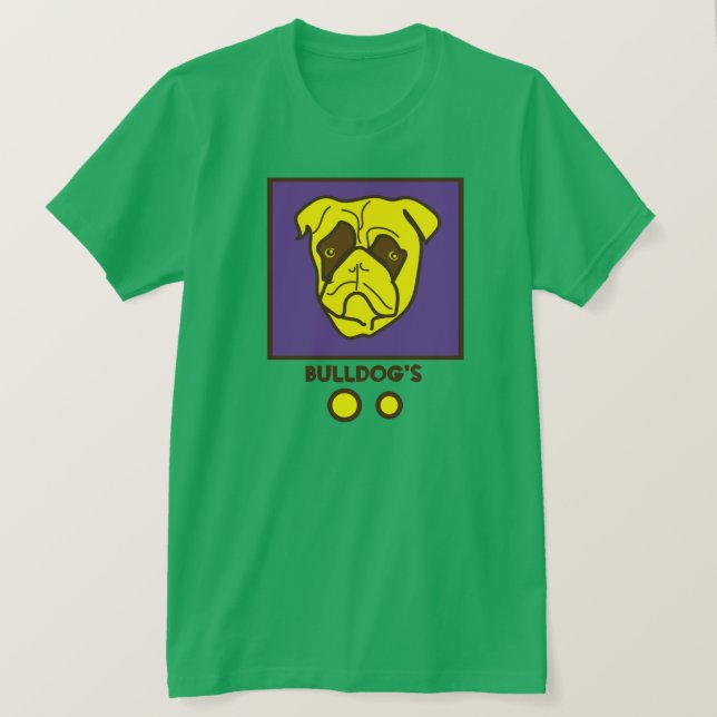 Camiseta BULLDOG (Anverso del diseño)