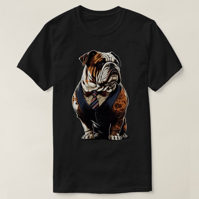 CAMISETA BULLDOG 1 (Diseño del anverso)